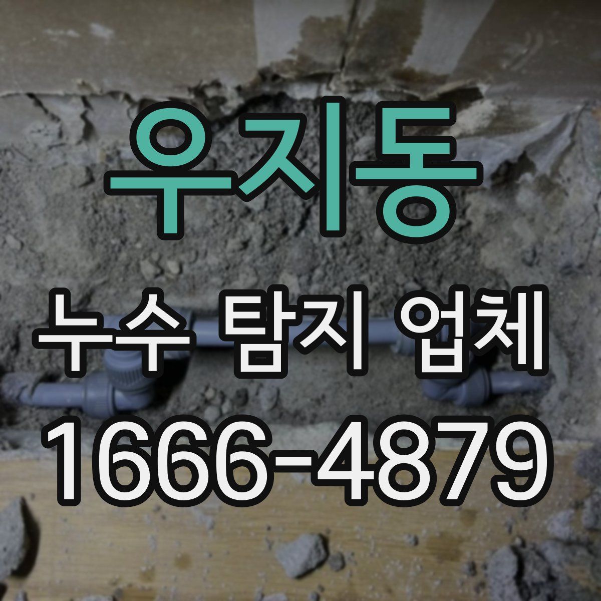 우지동 누수 탐지 업체