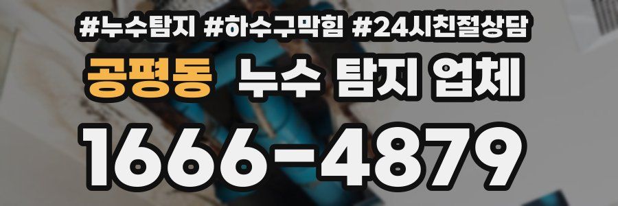 공평동 누수 탐지 업체