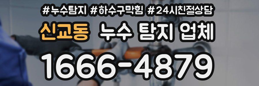 신교동 누수 탐지 업체