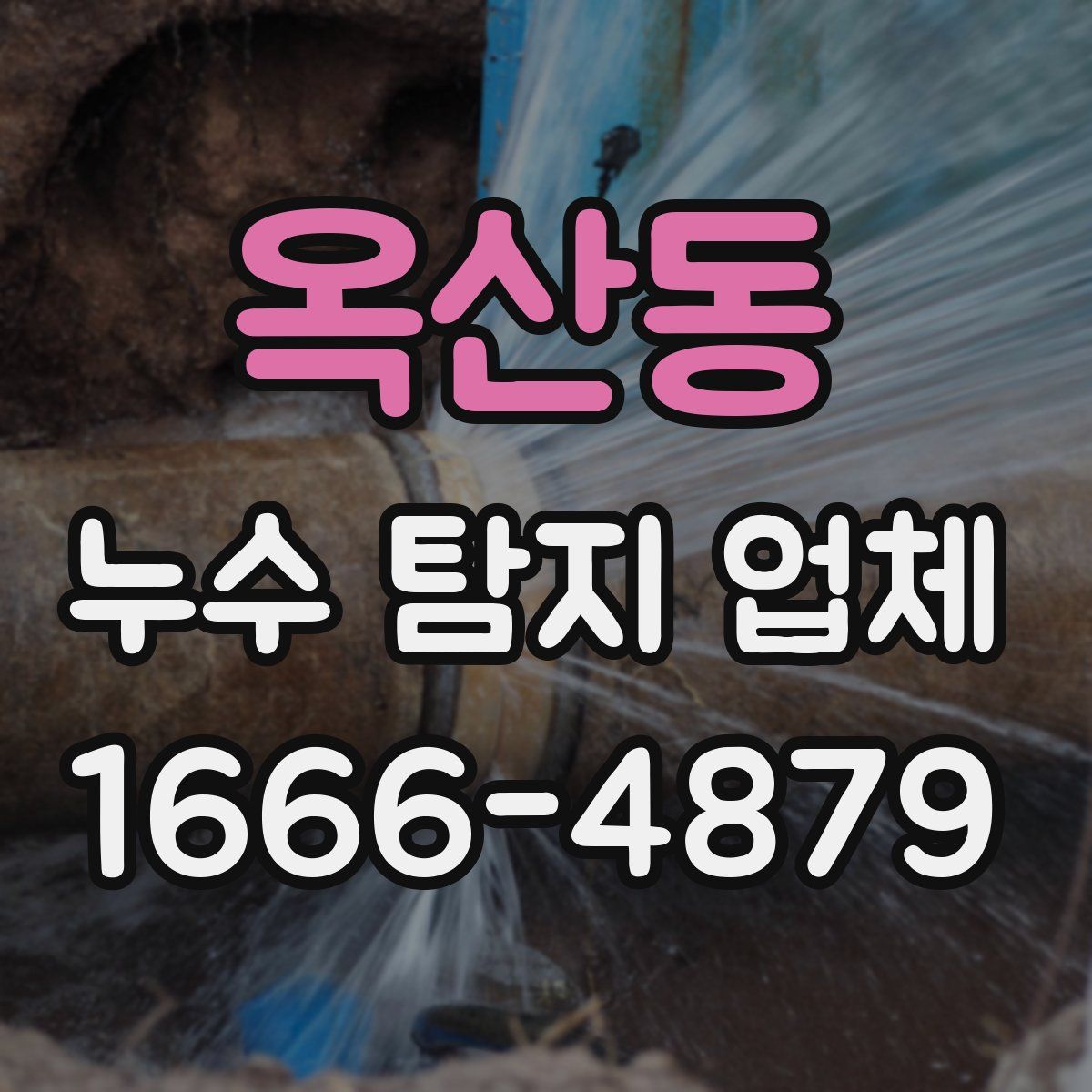 옥산동 누수 탐지 업체