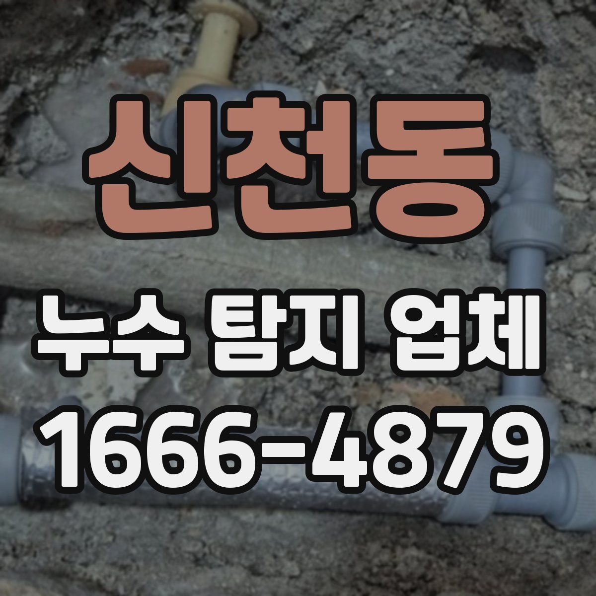 신천동 누수 탐지 업체