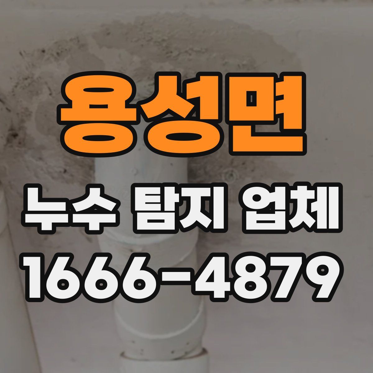 용성면 누수 탐지 업체