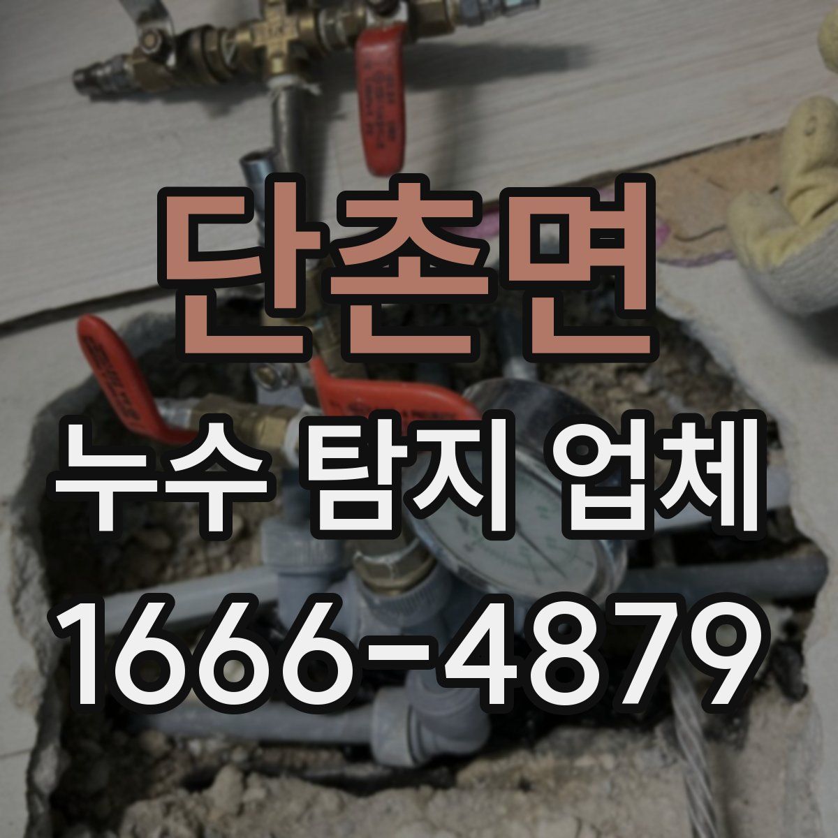 단촌면 누수 탐지 업체