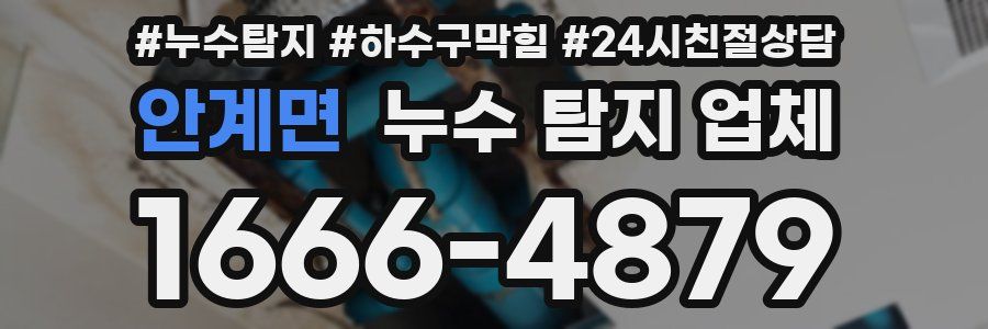 안계면 누수 탐지 업체