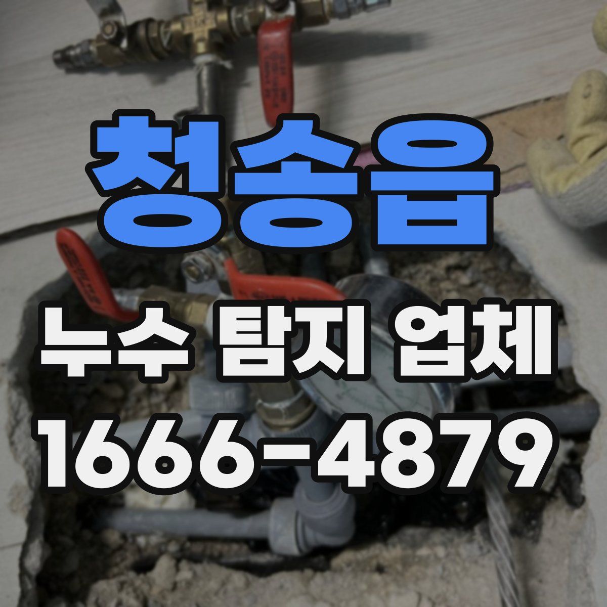 청송읍 누수 탐지 업체