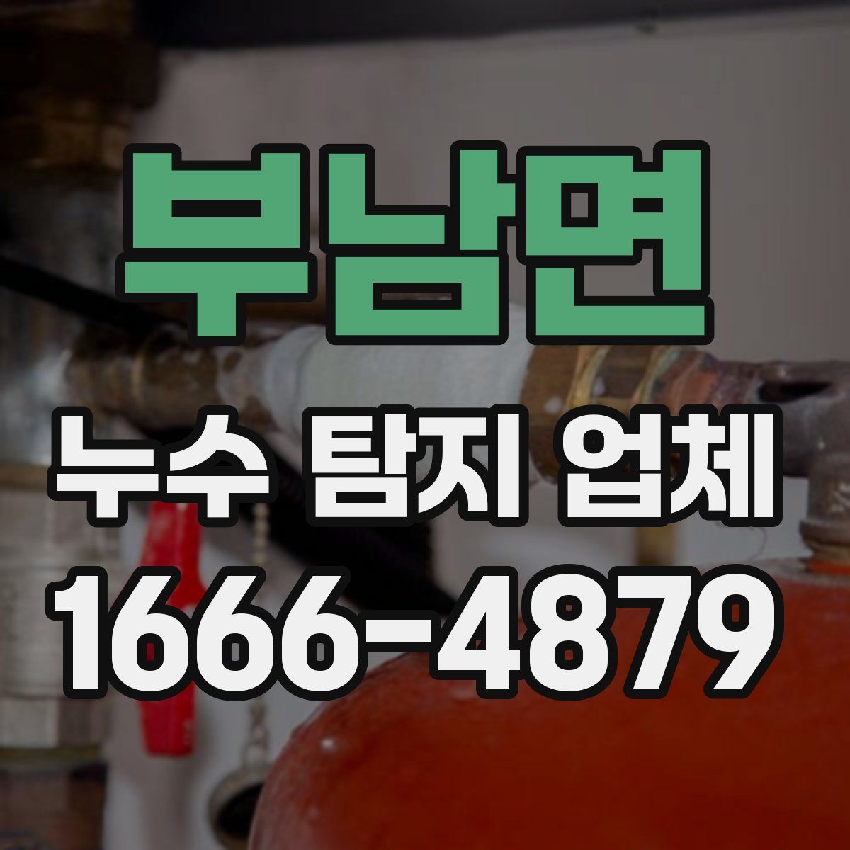 부남면 누수 탐지 업체