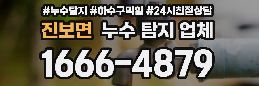 진보면 누수 탐지 업체