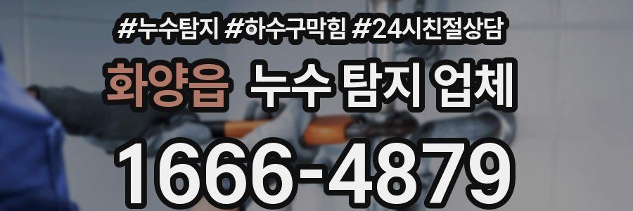 화양읍 누수 탐지 업체