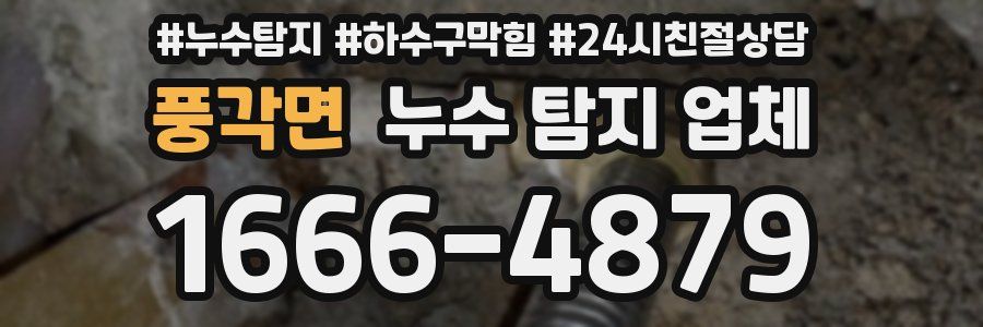 풍각면 누수 탐지 업체