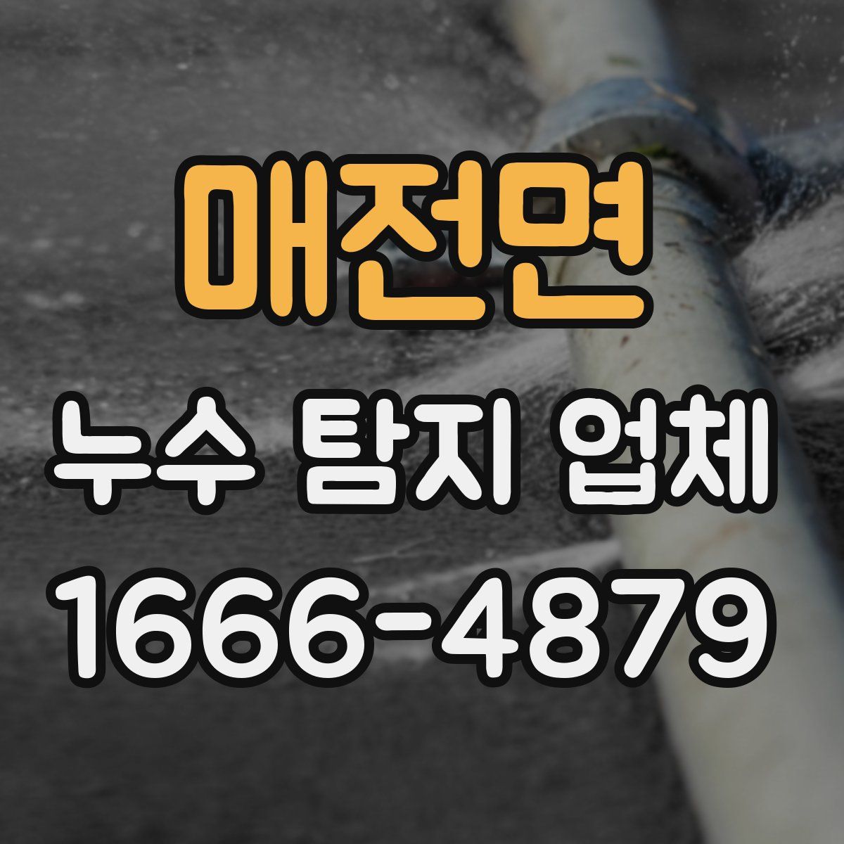 매전면 누수 탐지 업체