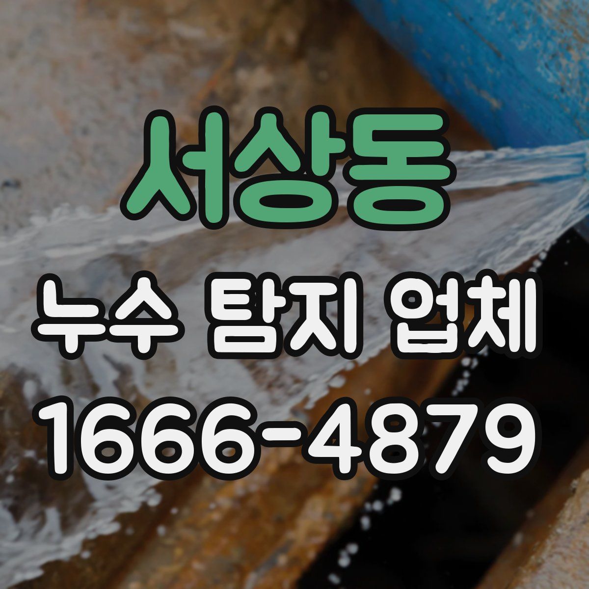 서상동 누수 탐지 업체