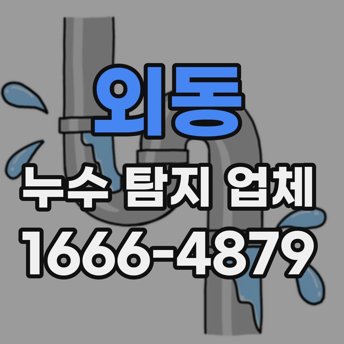 외동 누수 탐지 업체