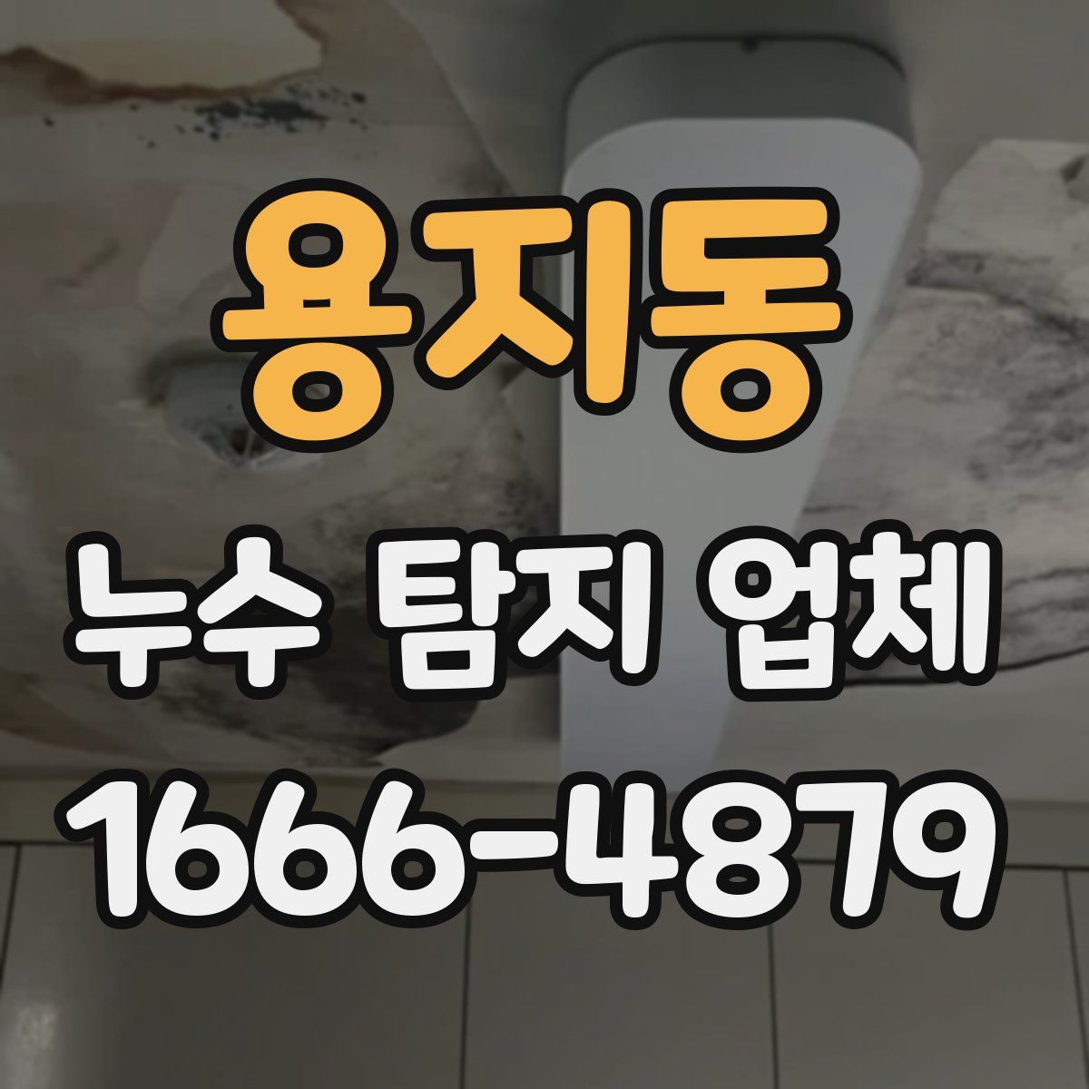 용지동 누수 탐지 업체