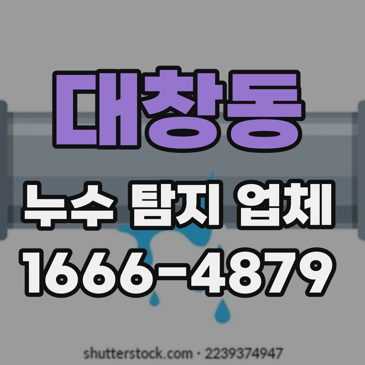 대창동 누수 탐지 업체