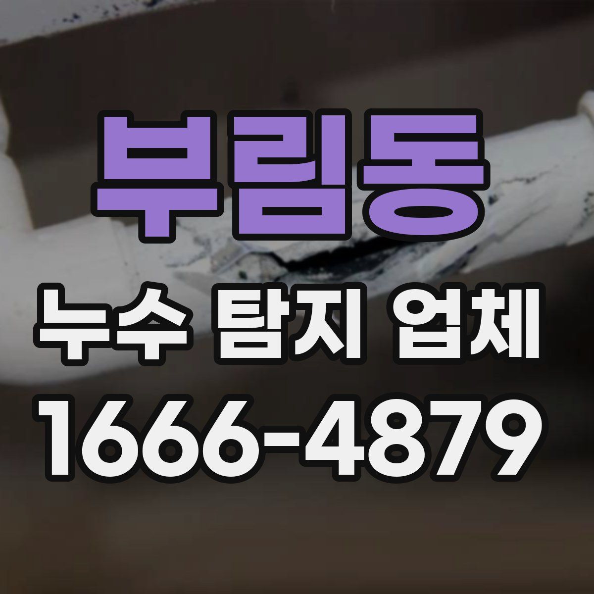 부림동 누수 탐지 업체