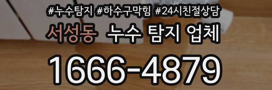 서성동 누수 탐지 업체