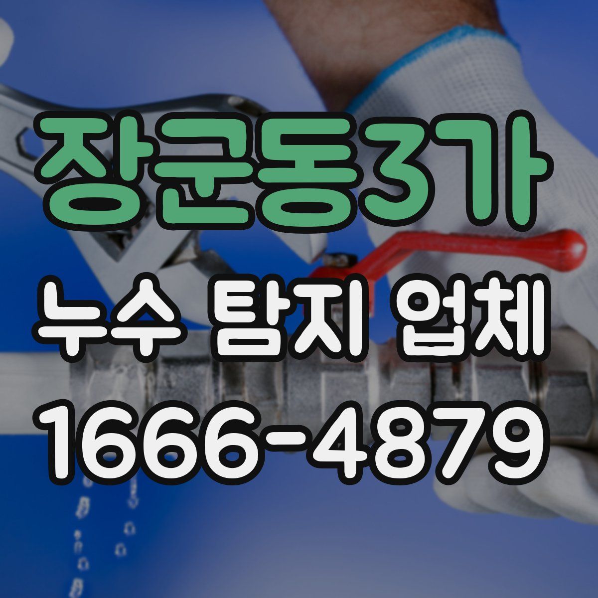 장군동3가 누수 탐지 업체
