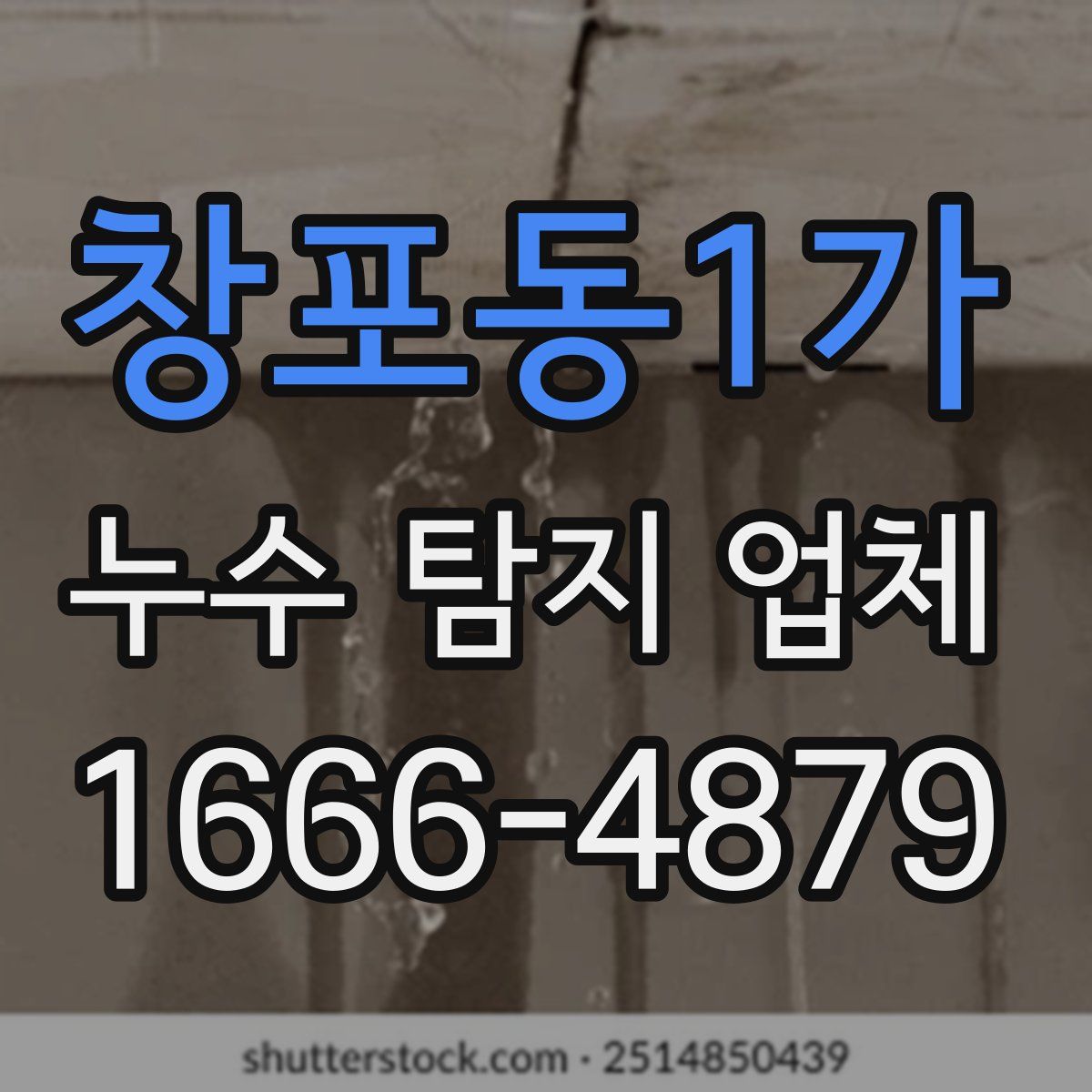 창포동1가 누수 탐지 업체