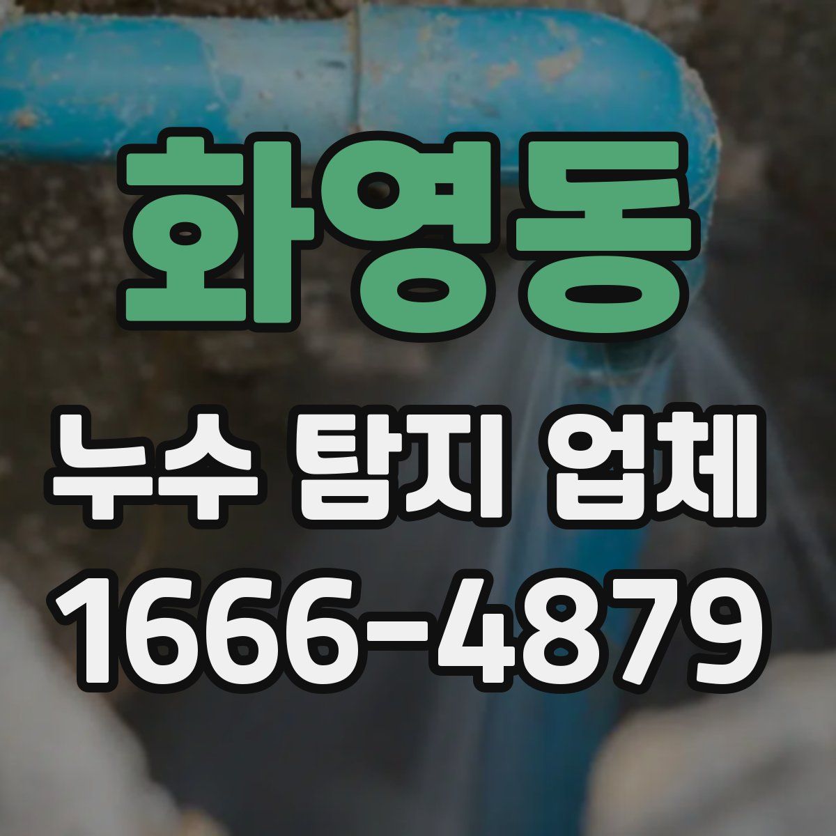 화영동 누수 탐지 업체