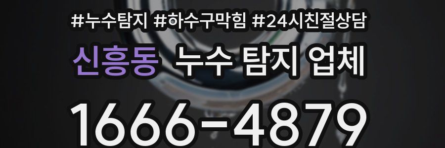 신흥동 누수 탐지 업체