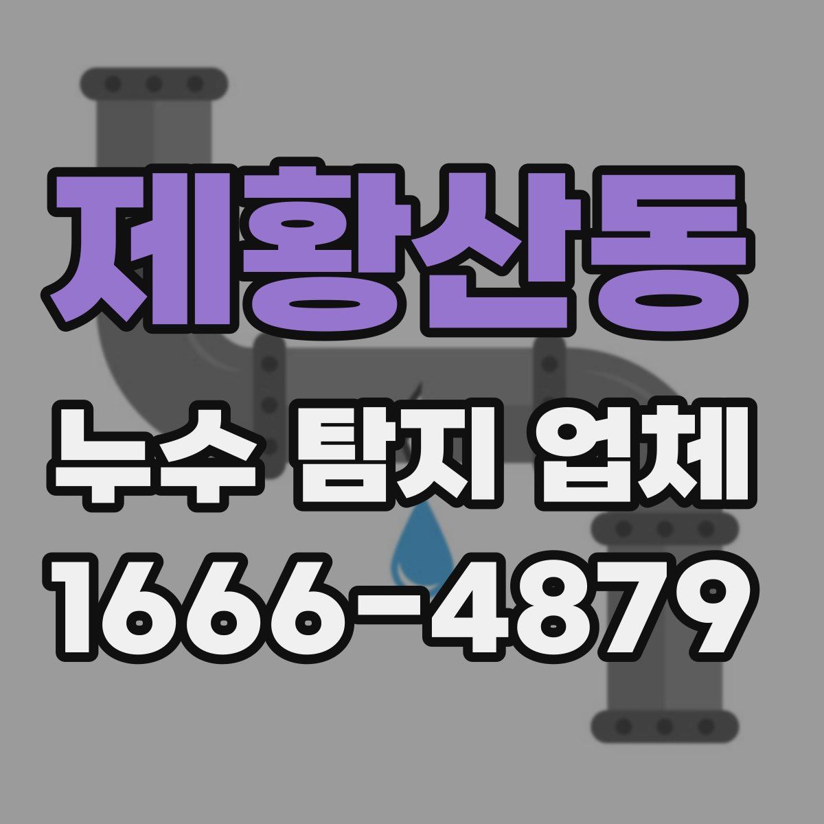 제황산동 누수 탐지 업체
