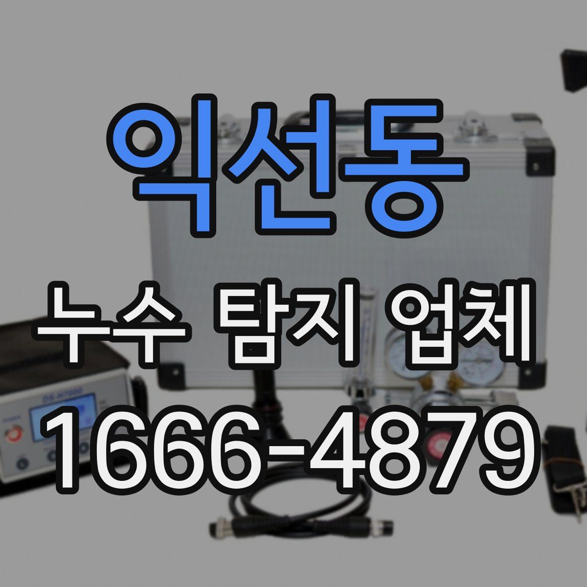 익선동 누수 탐지 업체