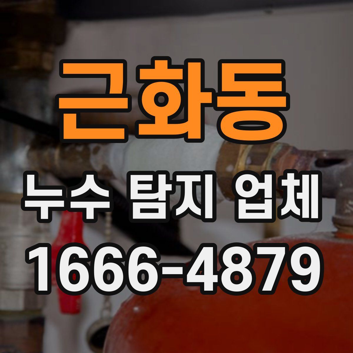 근화동 누수 탐지 업체