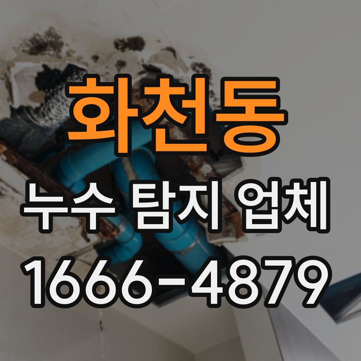화천동 누수 탐지 업체