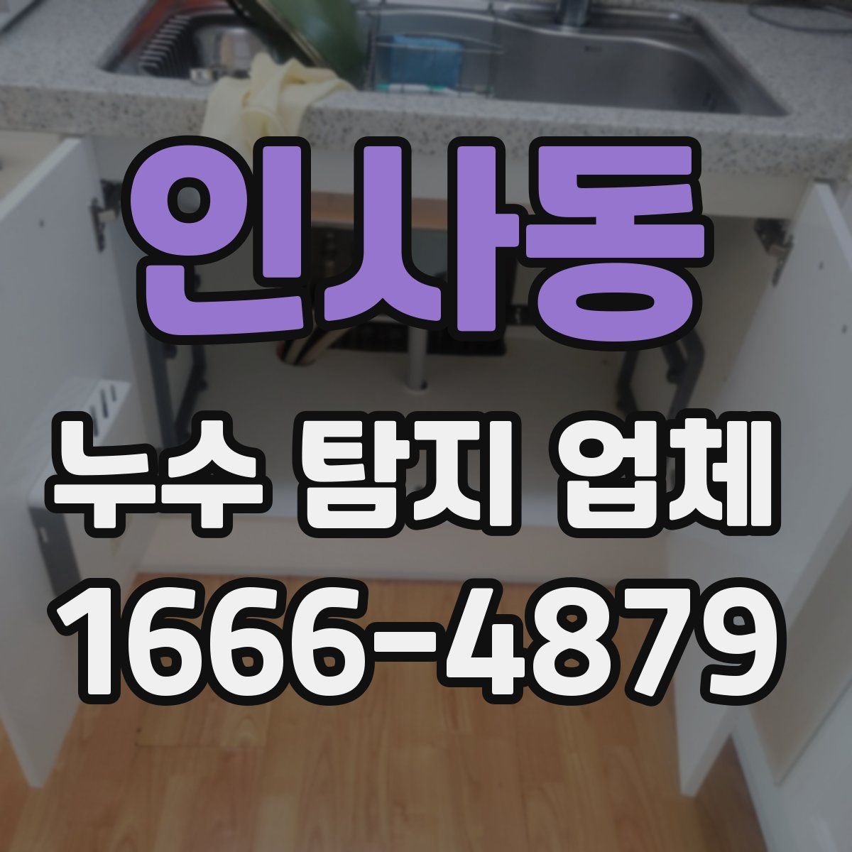 인사동 누수 탐지 업체