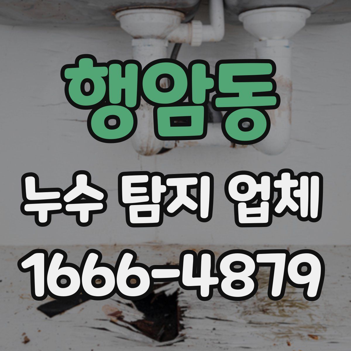 행암동 누수 탐지 업체