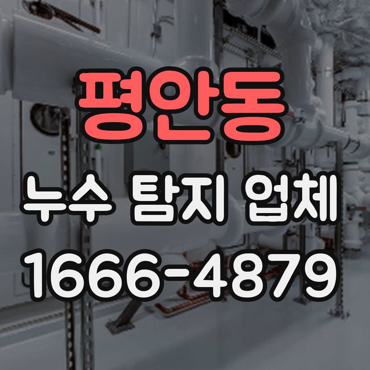 평안동 누수 탐지 업체