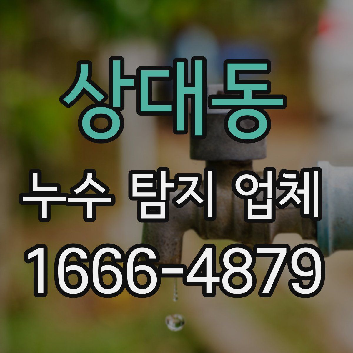 상대동 누수 탐지 업체