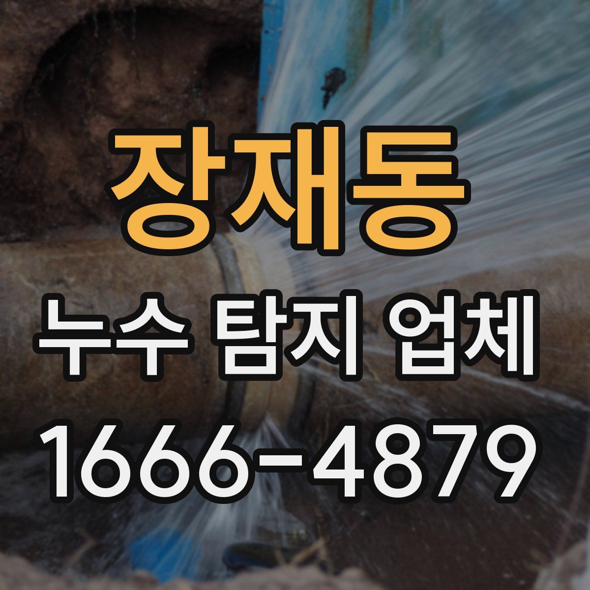 장재동 누수 탐지 업체