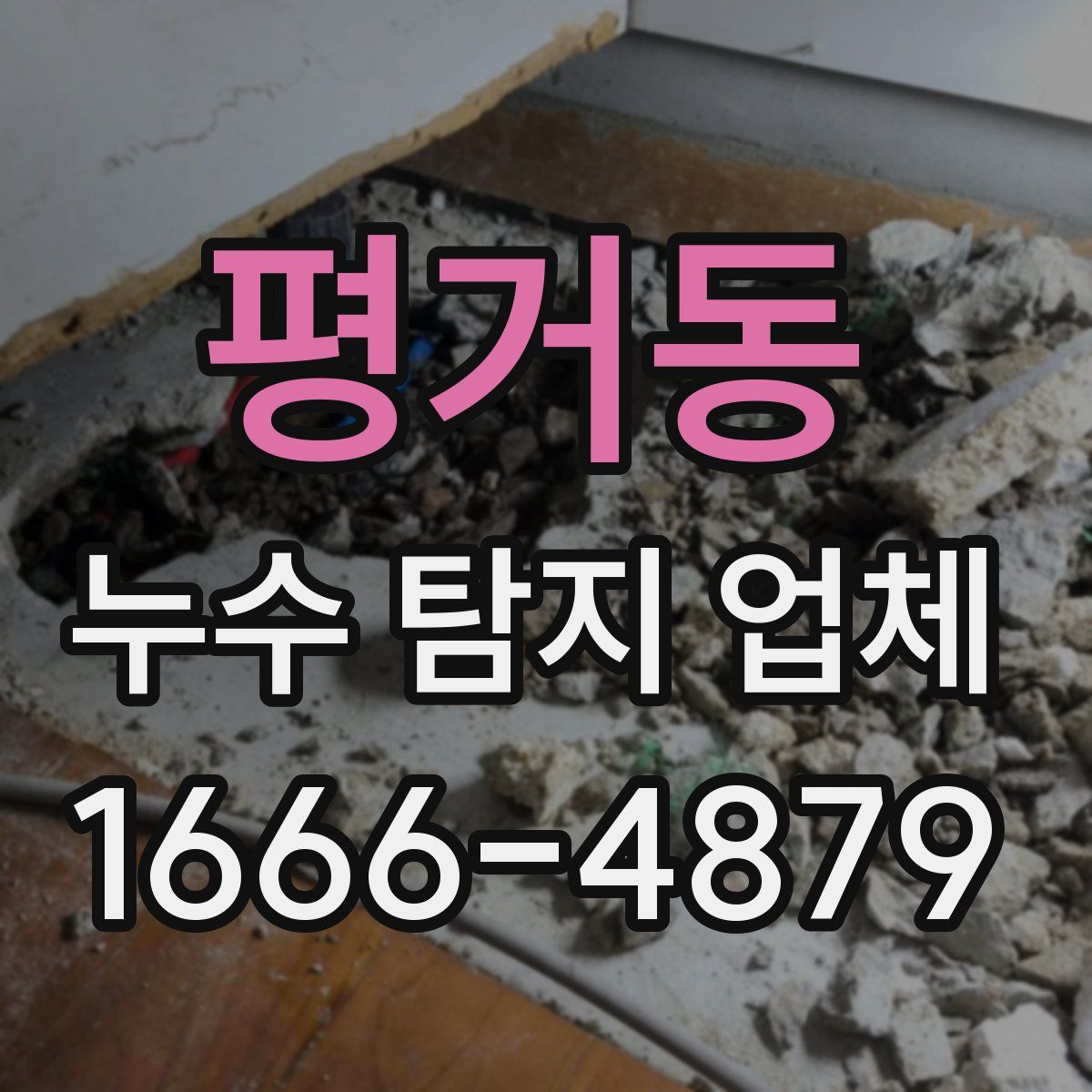 평거동 누수 탐지 업체