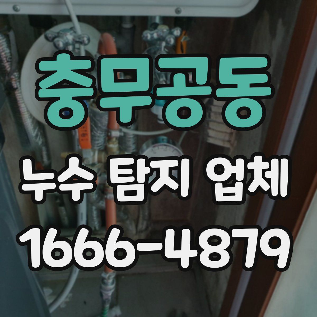 충무공동 누수 탐지 업체