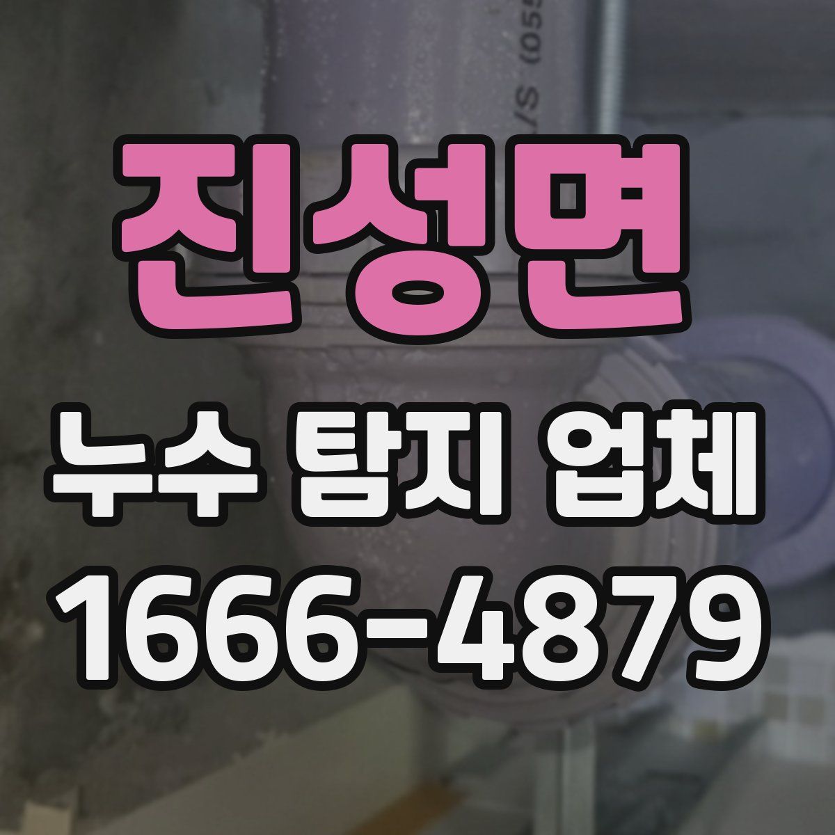 진성면 누수 탐지 업체
