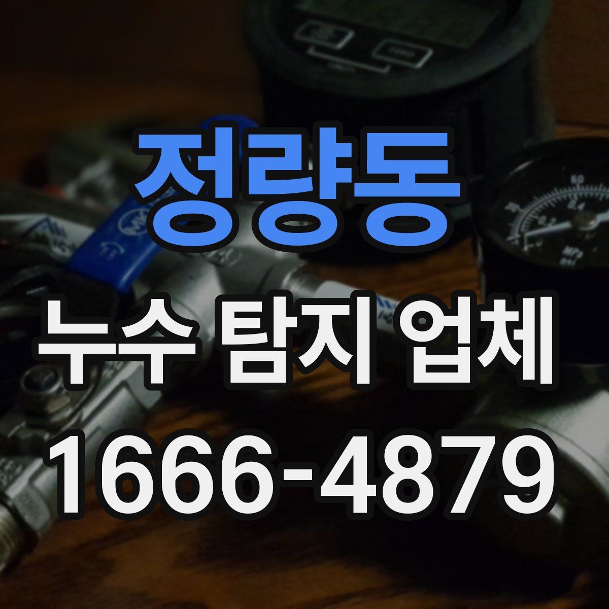 정량동 누수 탐지 업체