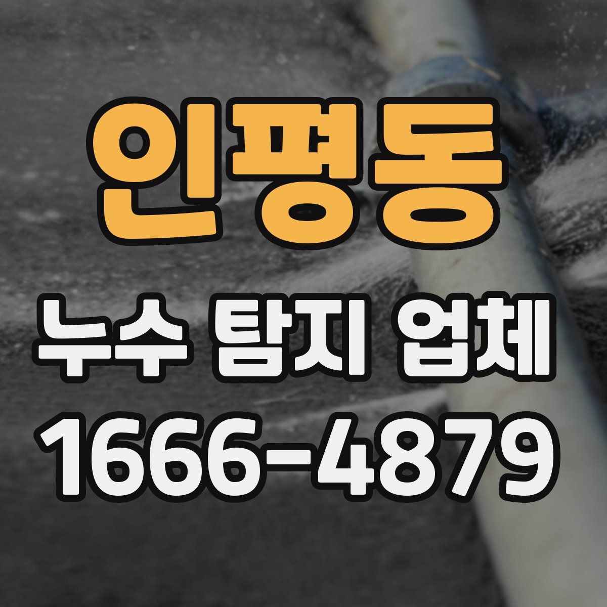 인평동 누수 탐지 업체