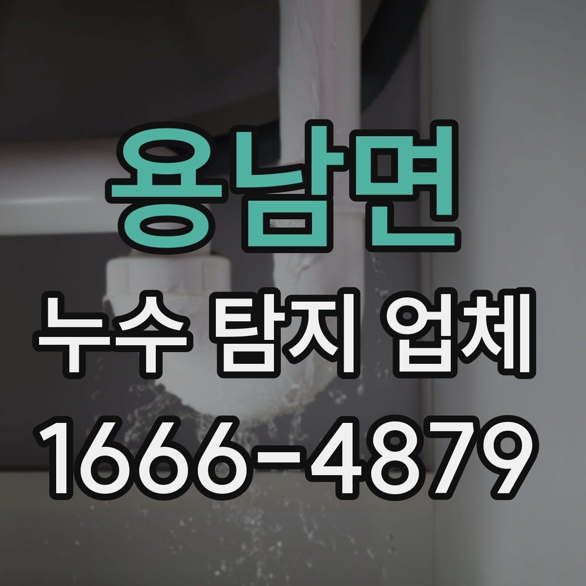 용남면 누수 탐지 업체