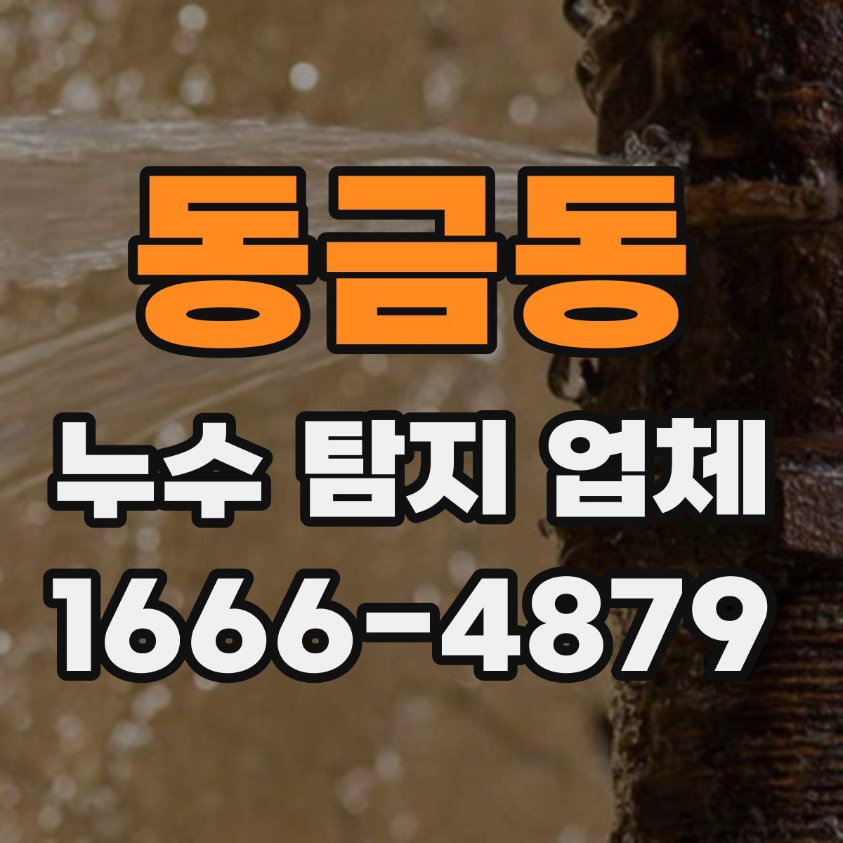 동금동 누수 탐지 업체