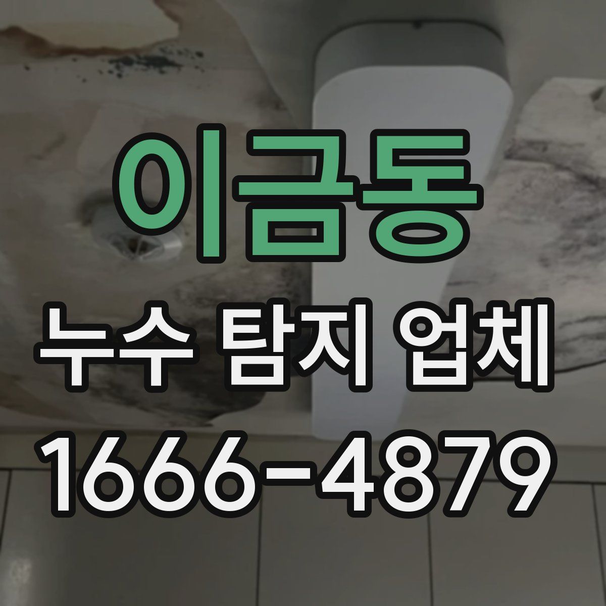 이금동 누수 탐지 업체