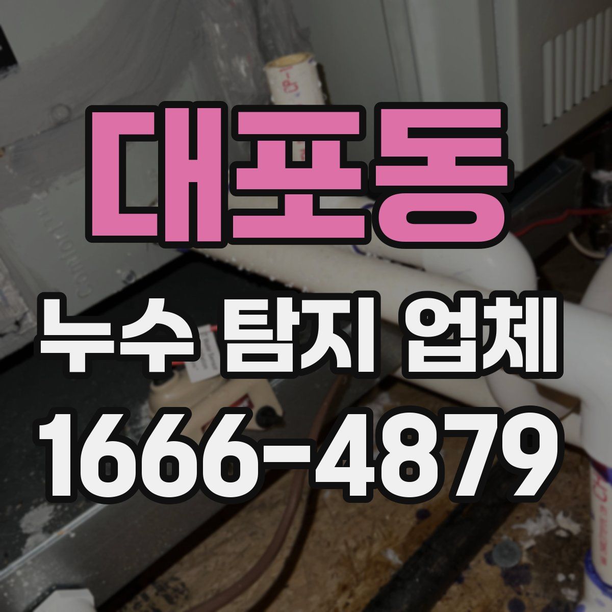 대포동 누수 탐지 업체