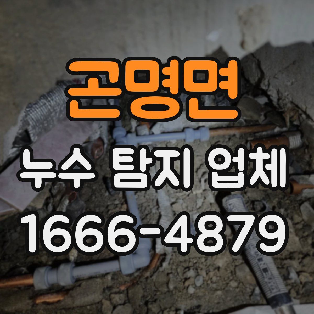 곤명면 누수 탐지 업체