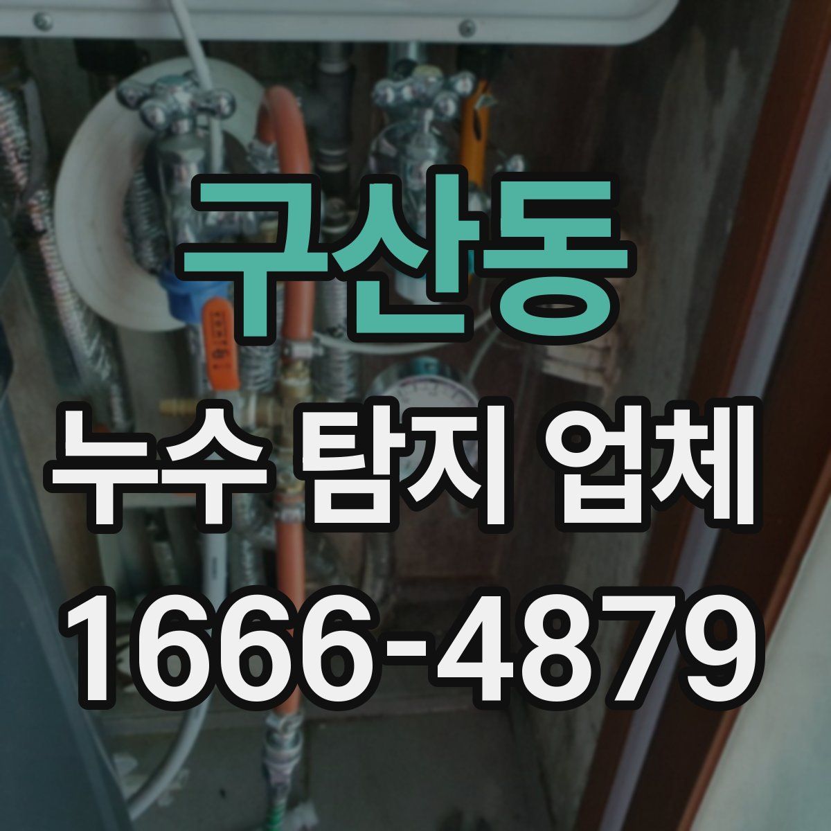 구산동 누수 탐지 업체
