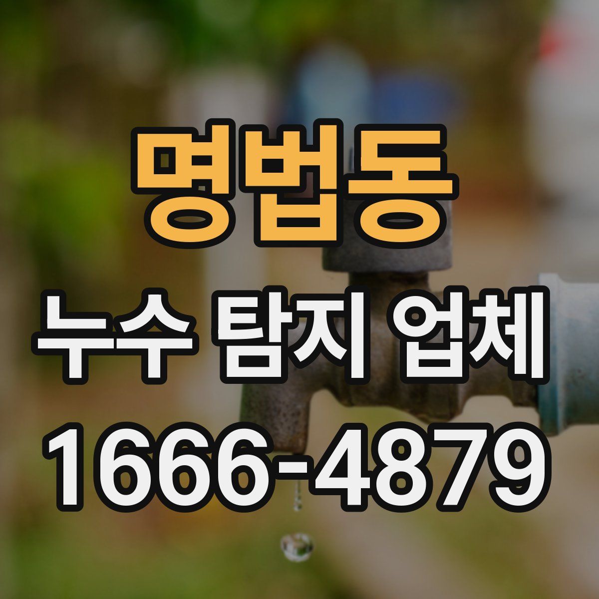 명법동 누수 탐지 업체