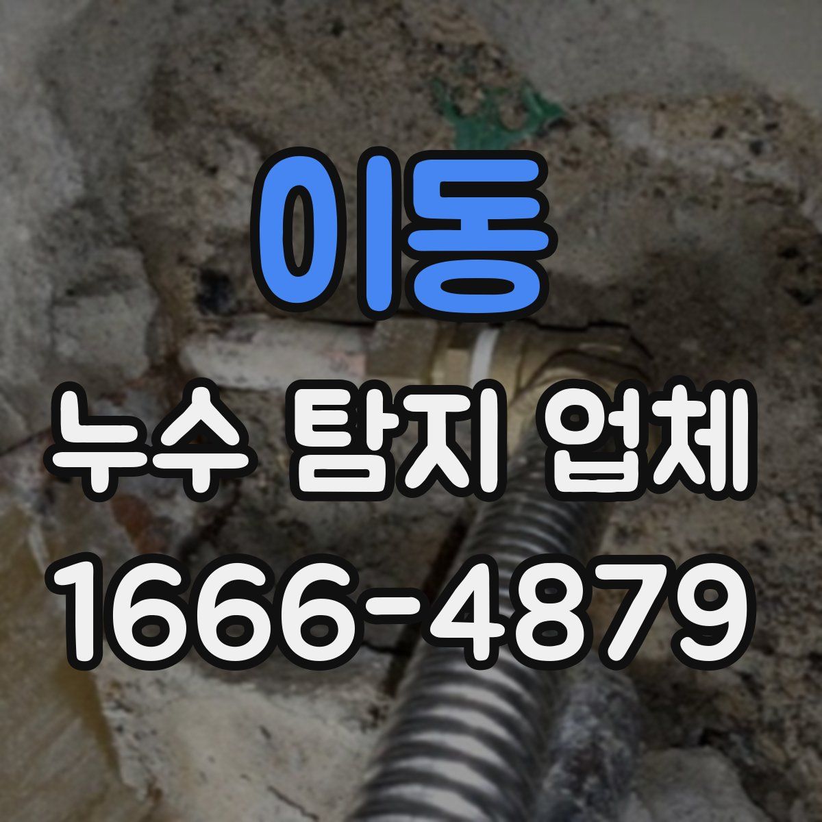 이동 누수 탐지 업체