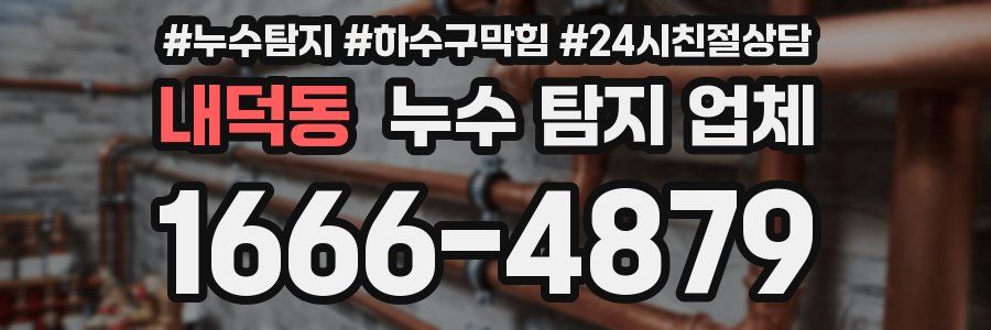 내덕동 누수 탐지 업체