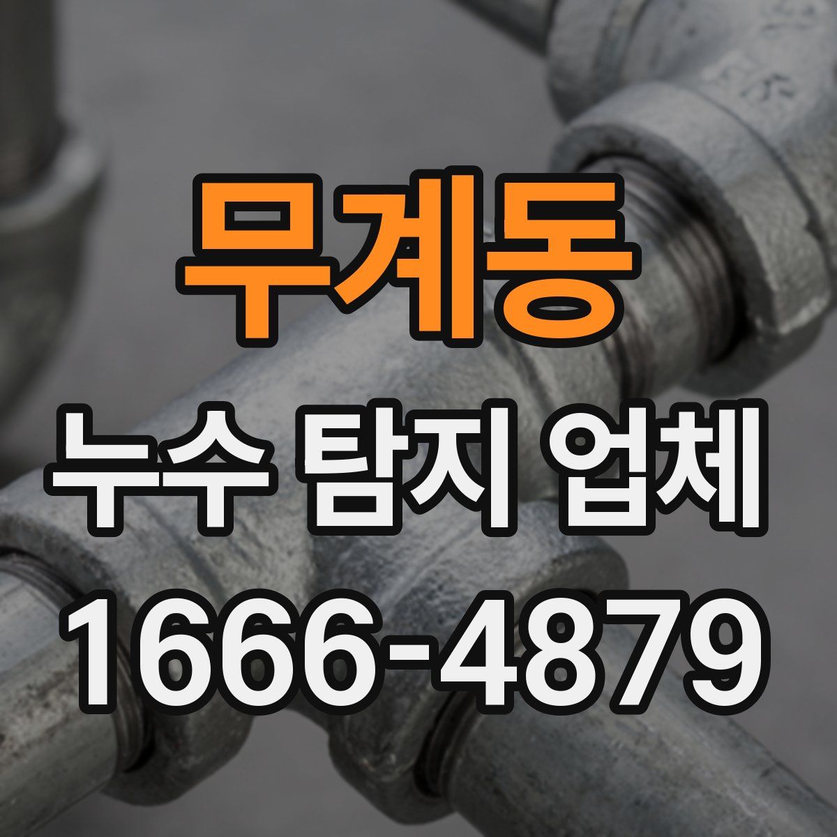 무계동 누수 탐지 업체