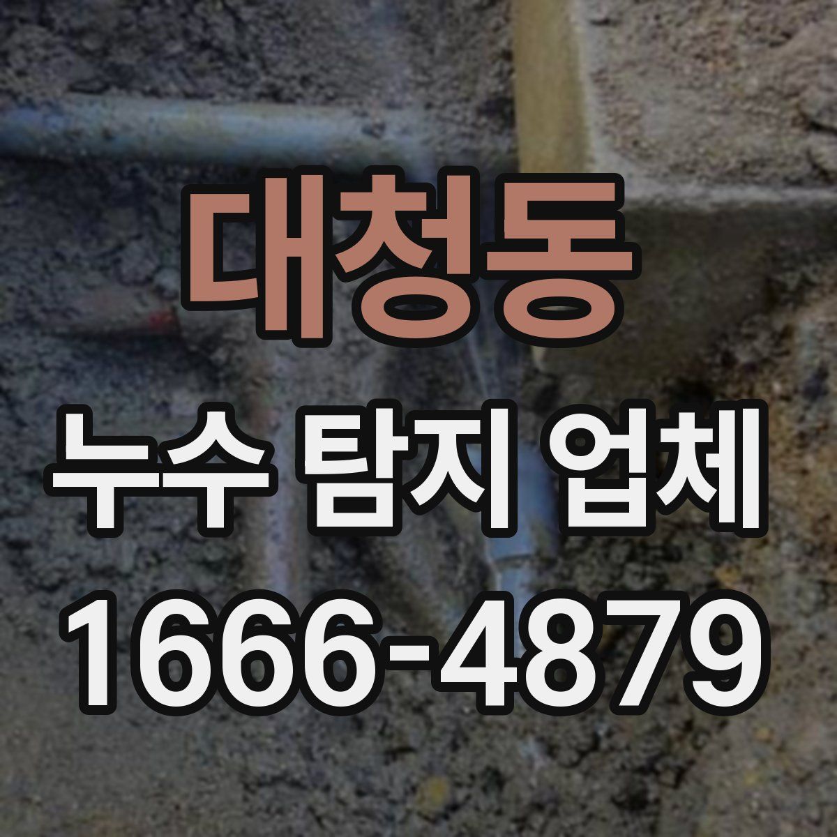 대청동 누수 탐지 업체