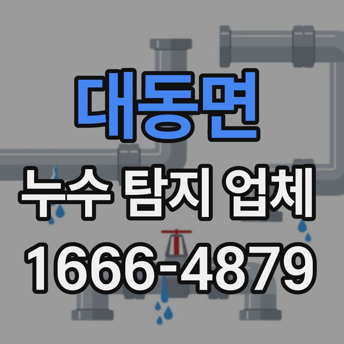 대동면 누수 탐지 업체